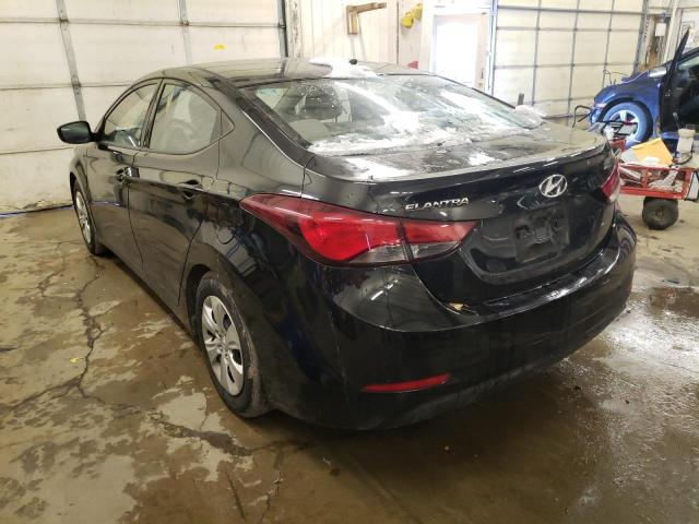 Photo 2 VIN: 5NPDH4AE9GH755916 - HYUNDAI ELANTRA SE 