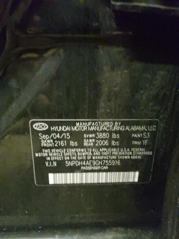 Photo 9 VIN: 5NPDH4AE9GH755916 - HYUNDAI ELANTRA SE 