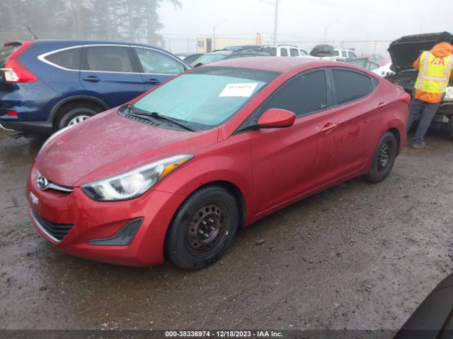 Photo 1 VIN: 5NPDH4AE9GH759982 - HYUNDAI ELANTRA 