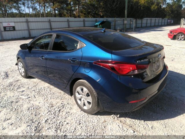 Photo 2 VIN: 5NPDH4AE9GH760128 - HYUNDAI ELANTRA 