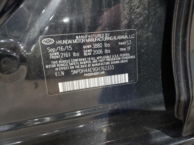 Photo 11 VIN: 5NPDH4AE9GH762333 - HYUNDAI ELANTRA SE 