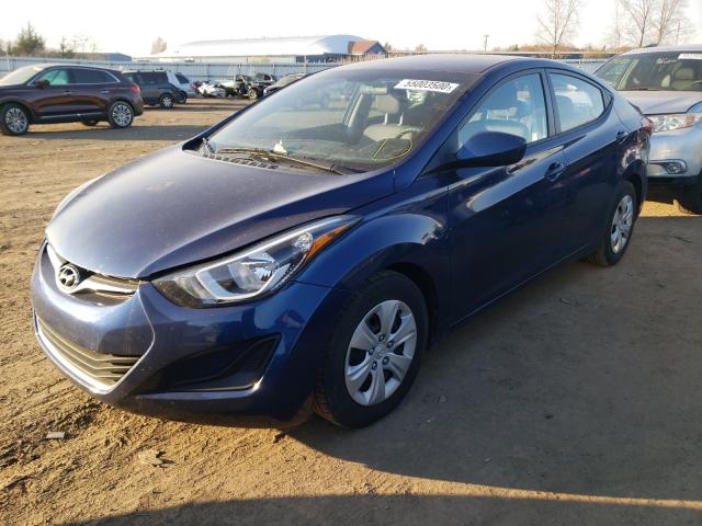 Photo 1 VIN: 5NPDH4AE9GH765345 - HYUNDAI ELANTRA SE 