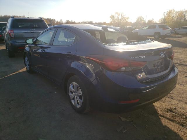 Photo 2 VIN: 5NPDH4AE9GH765345 - HYUNDAI ELANTRA SE 