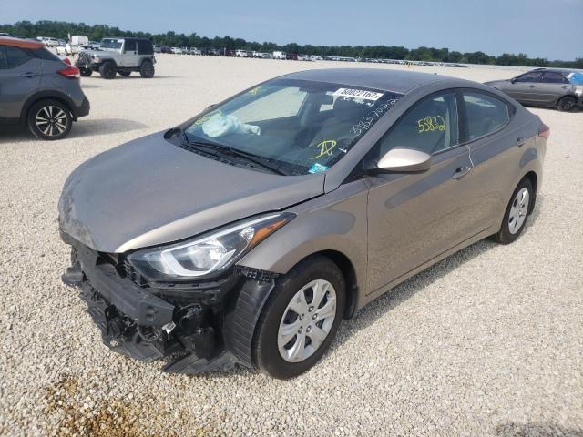 Photo 1 VIN: 5NPDH4AE9GH768259 - HYUNDAI ELANTRA SE 