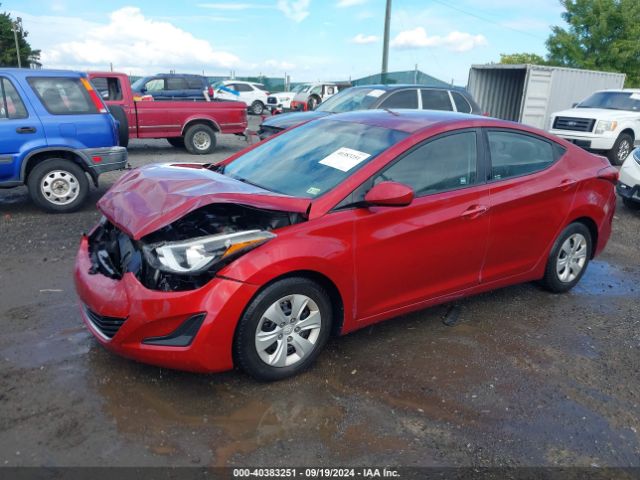 Photo 1 VIN: 5NPDH4AE9GH768388 - HYUNDAI ELANTRA 