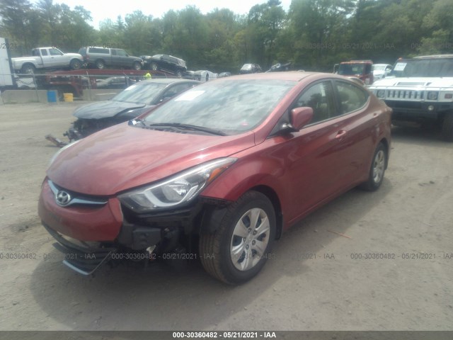 Photo 1 VIN: 5NPDH4AE9GH770089 - HYUNDAI ELANTRA 