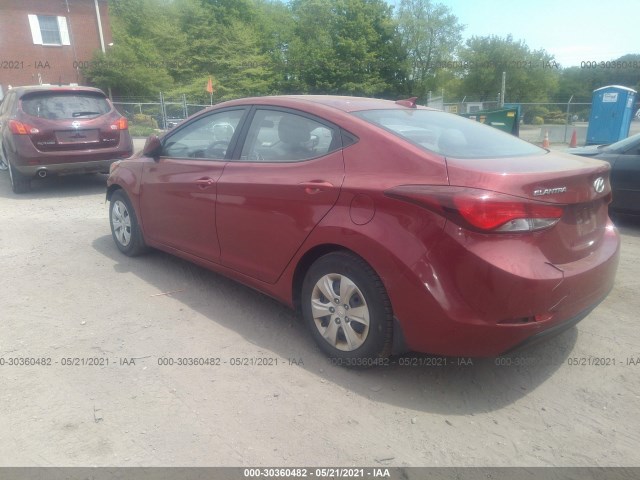 Photo 2 VIN: 5NPDH4AE9GH770089 - HYUNDAI ELANTRA 