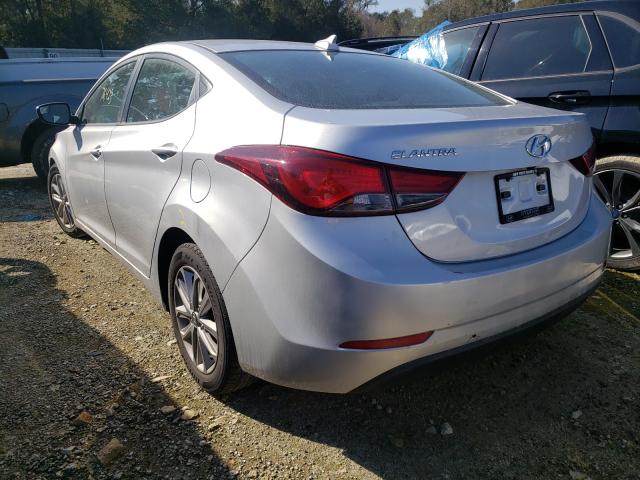 Photo 2 VIN: 5NPDH4AE9GH770402 - HYUNDAI ELANTRA SE 