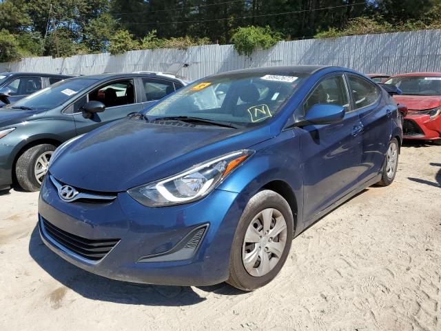 Photo 1 VIN: 5NPDH4AE9GH783795 - HYUNDAI ELANTRA SE 