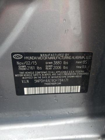 Photo 11 VIN: 5NPDH4AE9GH784171 - HYUNDAI ELANTRA SE 