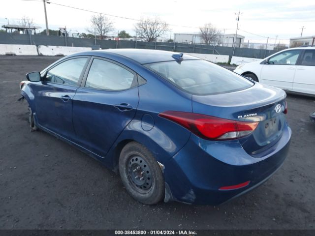 Photo 2 VIN: 5NPDH4AE9GH795008 - HYUNDAI ELANTRA 