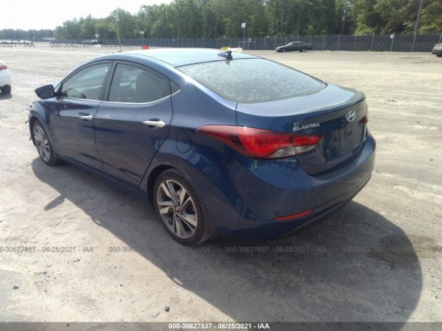 Photo 2 VIN: 5NPDH4AE9GH796272 - HYUNDAI ELANTRA 