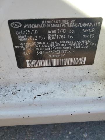 Photo 11 VIN: 5NPDH4AEXBH000282 - HYUNDAI ELANTRA 