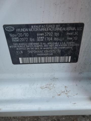 Photo 11 VIN: 5NPDH4AEXBH005739 - HYUNDAI ELANTRA GL 