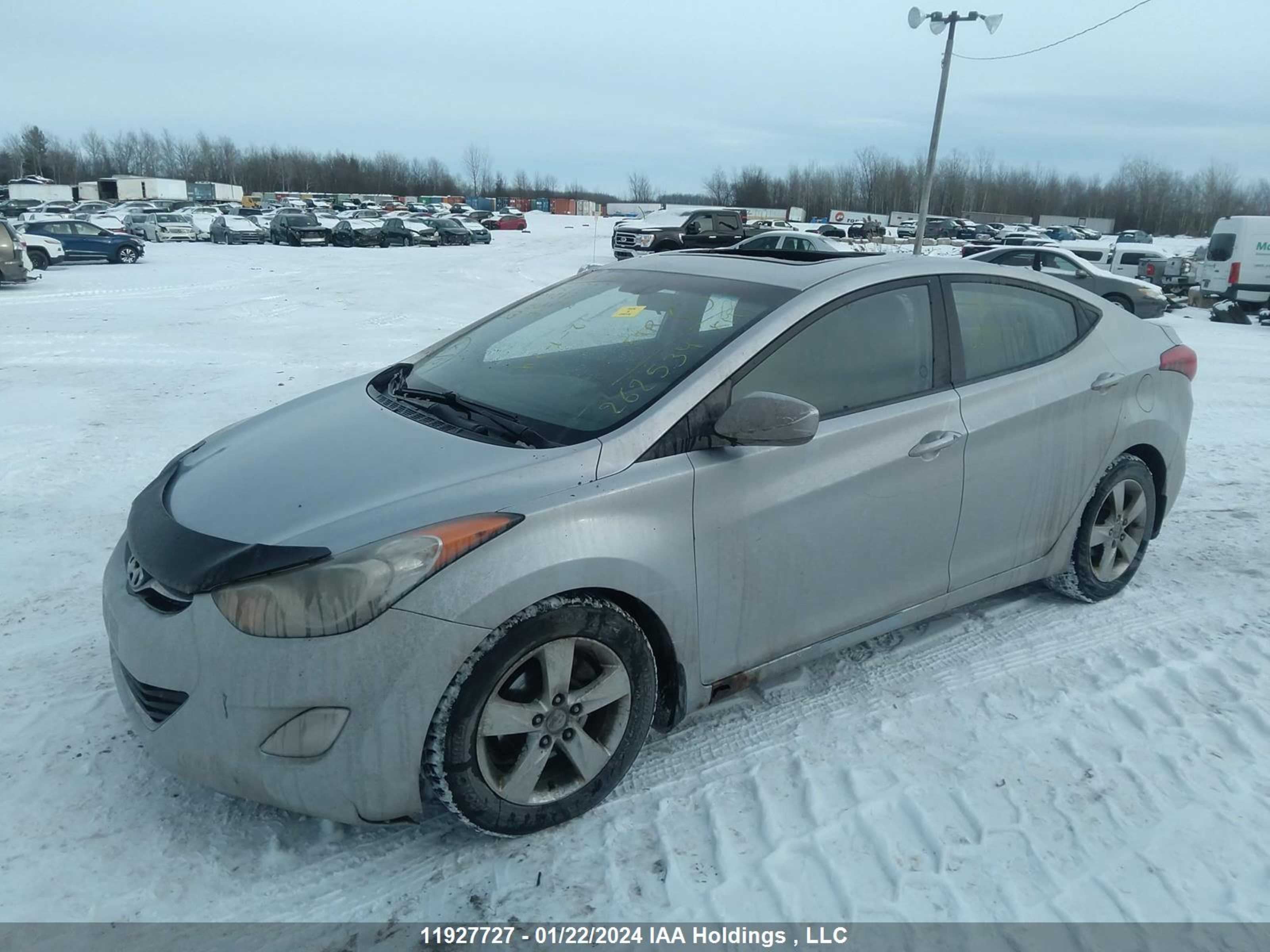 Photo 1 VIN: 5NPDH4AEXBH009287 - HYUNDAI ELANTRA 