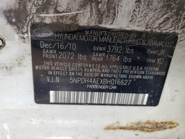 Photo 11 VIN: 5NPDH4AEXBH016627 - HYUNDAI ELANTRA 