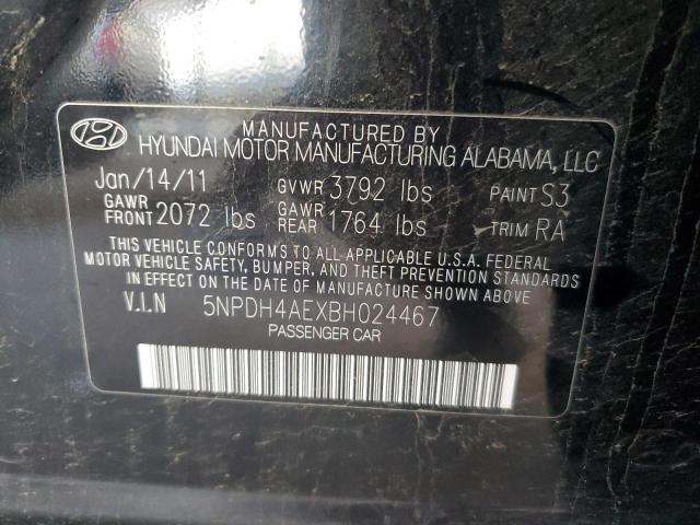 Photo 12 VIN: 5NPDH4AEXBH024467 - HYUNDAI ELANTRA GL 