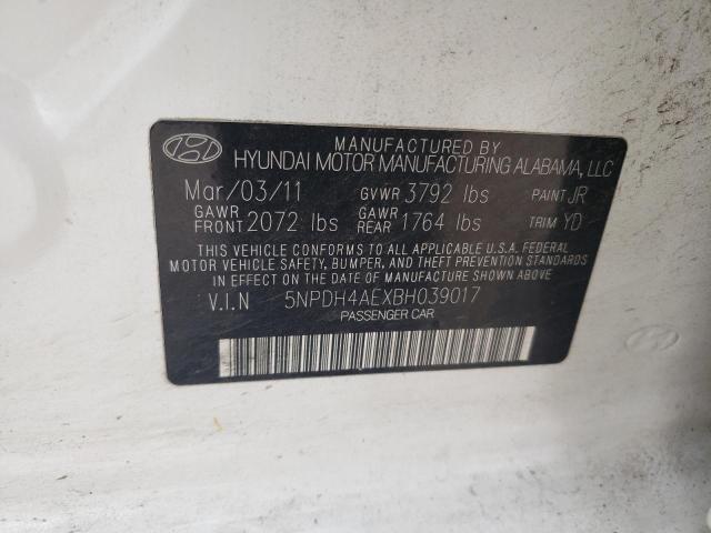 Photo 11 VIN: 5NPDH4AEXBH039017 - HYUNDAI ELANTRA 