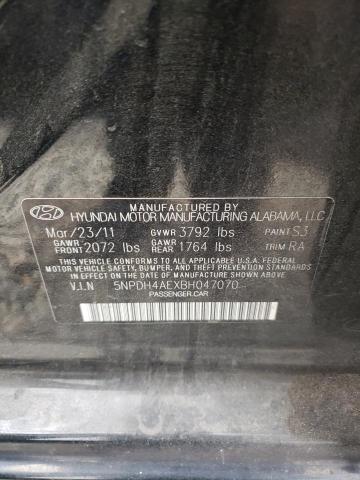 Photo 11 VIN: 5NPDH4AEXBH047070 - HYUNDAI ELANTRA 