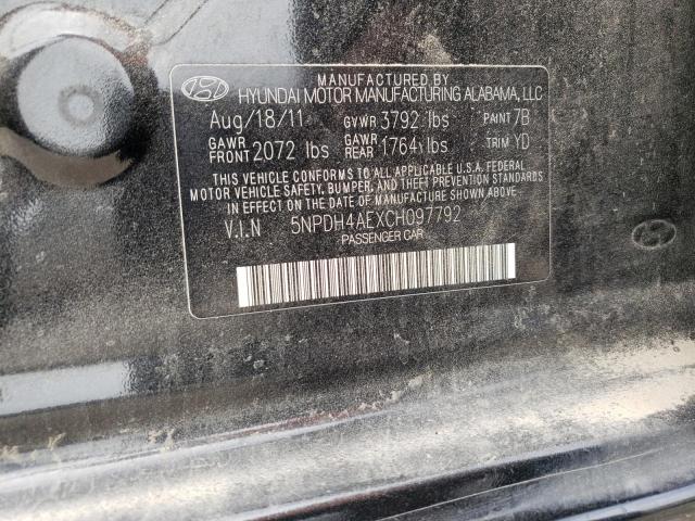 Photo 11 VIN: 5NPDH4AEXCH097792 - HYUNDAI ELANTRA 