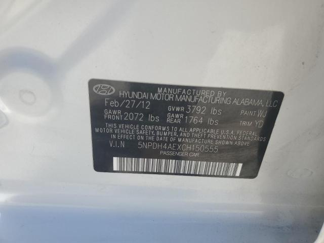 Photo 11 VIN: 5NPDH4AEXCH150555 - HYUNDAI ELANTRA 