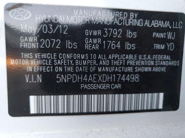 Photo 11 VIN: 5NPDH4AEXDH174498 - HYUNDAI ELANTRA 