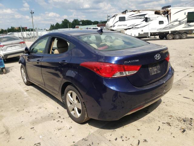 Photo 2 VIN: 5NPDH4AEXDH189311 - HYUNDAI ELANTRA GL 