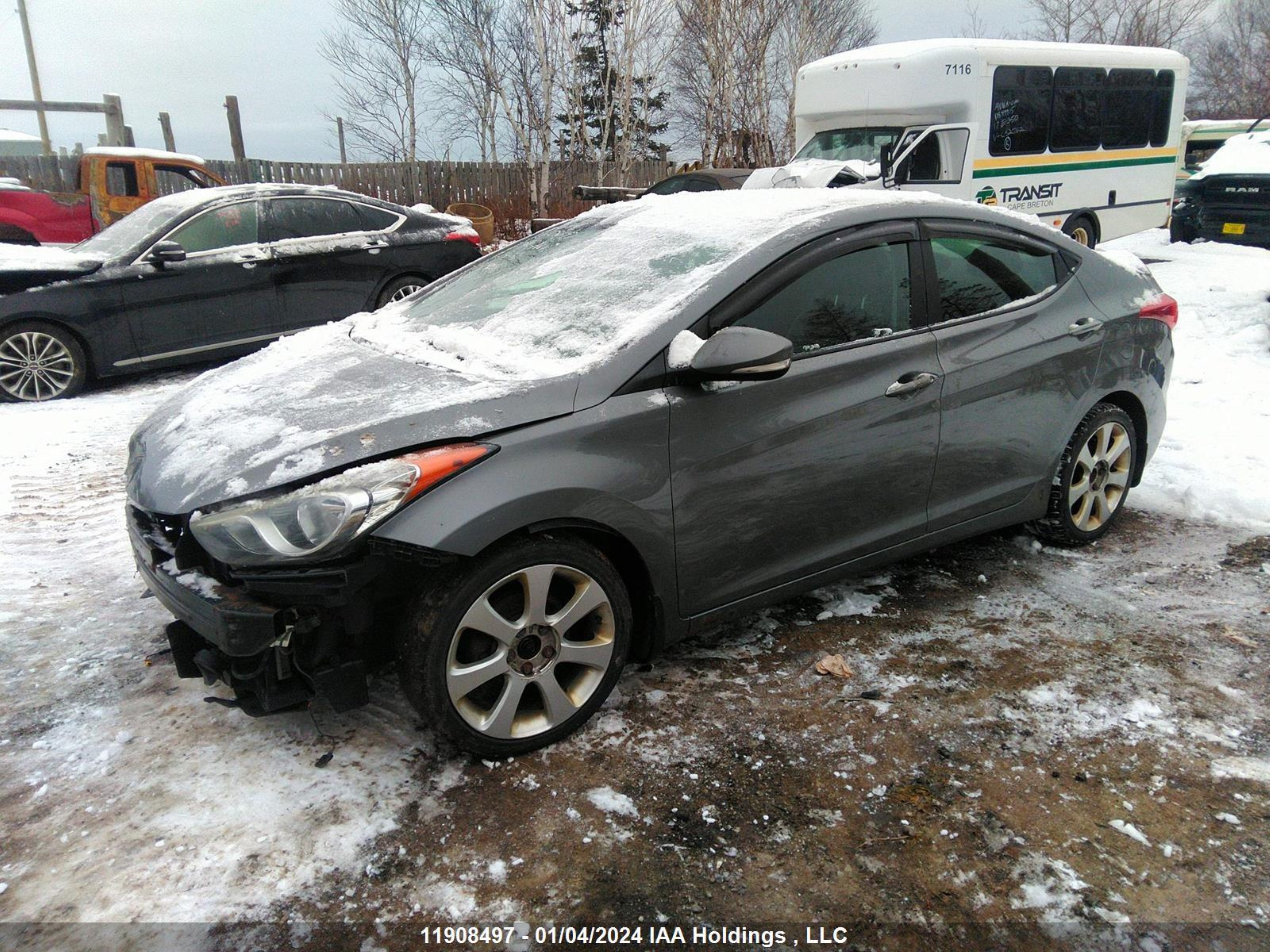 Photo 2 VIN: 5NPDH4AEXDH192127 - HYUNDAI ELANTRA 