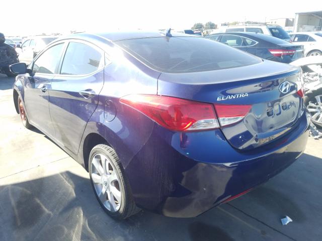 Photo 2 VIN: 5NPDH4AEXDH232660 - HYUNDAI ELANTRA GL 