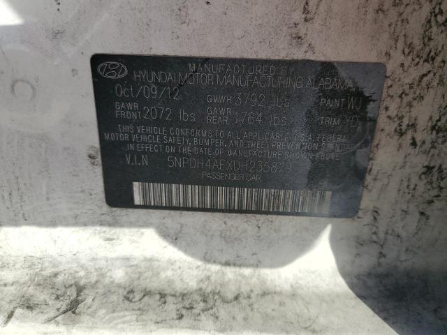 Photo 11 VIN: 5NPDH4AEXDH235879 - HYUNDAI ELANTRA 