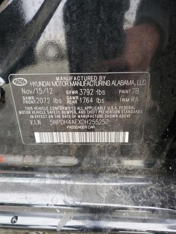 Photo 9 VIN: 5NPDH4AEXDH255257 - HYUNDAI ELANTRA GL 