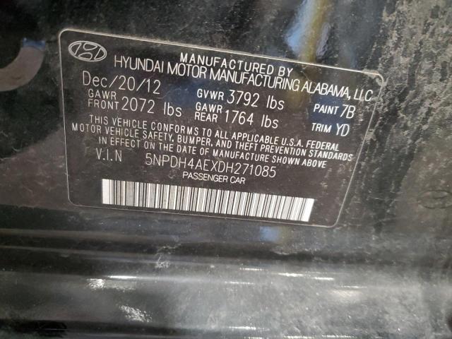 Photo 11 VIN: 5NPDH4AEXDH271085 - HYUNDAI ELANTRA 