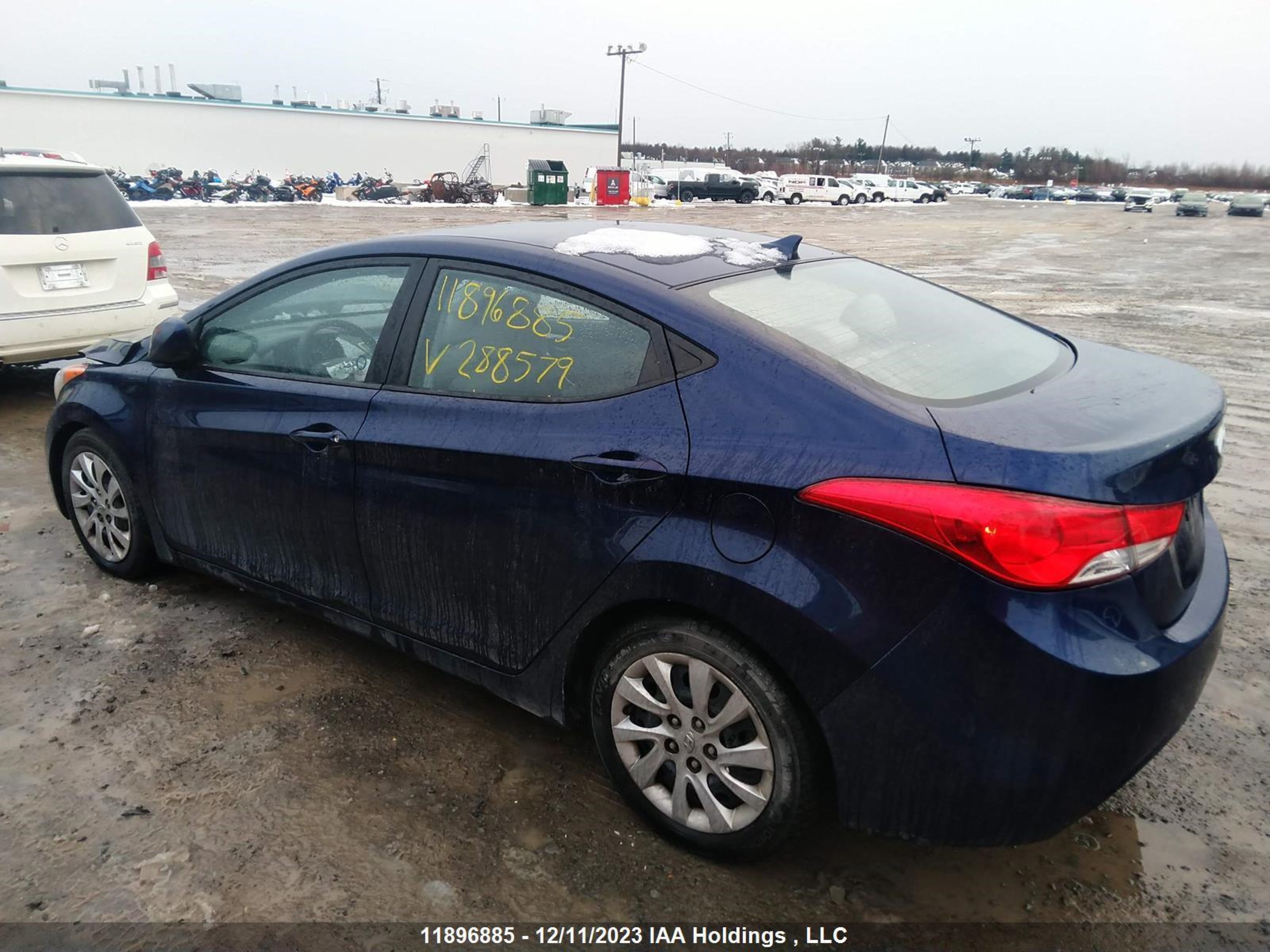 Photo 2 VIN: 5NPDH4AEXDH288579 - HYUNDAI ELANTRA 