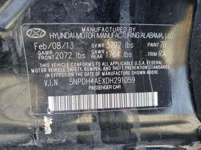 Photo 11 VIN: 5NPDH4AEXDH291059 - HYUNDAI ELANTRA 