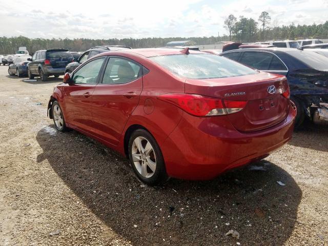 Photo 2 VIN: 5NPDH4AEXDH300374 - HYUNDAI ELANTRA GL 