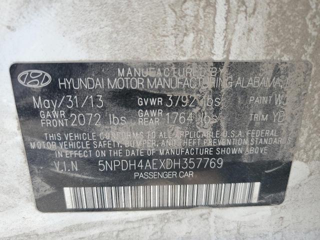 Photo 11 VIN: 5NPDH4AEXDH357769 - HYUNDAI ELANTRA GL 