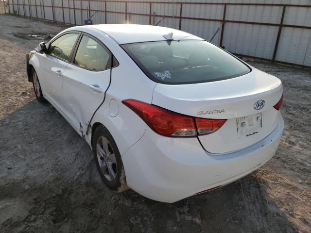 Photo 2 VIN: 5NPDH4AEXDH358436 - HYUNDAI ELANTRA GL 