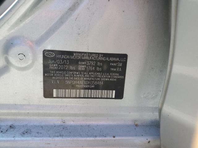 Photo 11 VIN: 5NPDH4AEXDH358484 - HYUNDAI ELANTRA GL 