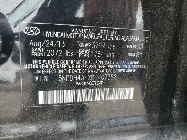 Photo 11 VIN: 5NPDH4AEXDH407358 - HYUNDAI ELANTRA 