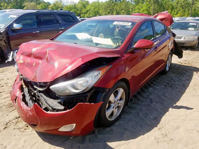 Photo 1 VIN: 5NPDH4AEXDH421597 - HYUNDAI ELANTRA GL 