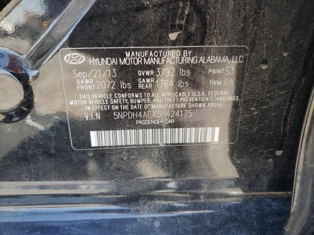 Photo 11 VIN: 5NPDH4AEXDH424175 - HYUNDAI ELANTRA GL 