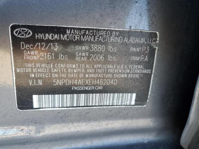 Photo 11 VIN: 5NPDH4AEXEH462040 - HYUNDAI ELANTRA 