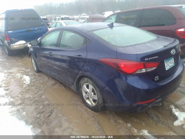 Photo 2 VIN: 5NPDH4AEXEH465844 - HYUNDAI ELANTRA 