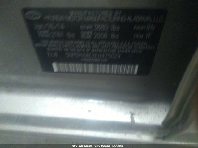 Photo 8 VIN: 5NPDH4AEXEH475029 - HYUNDAI ELANTRA 