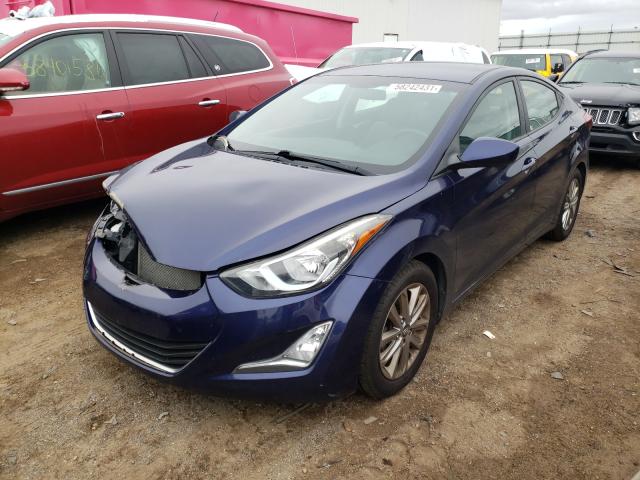 Photo 1 VIN: 5NPDH4AEXEH487214 - HYUNDAI ELANTRA SE 