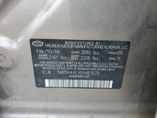 Photo 11 VIN: 5NPDH4AEXEH487679 - HYUNDAI ELANTRA SE 