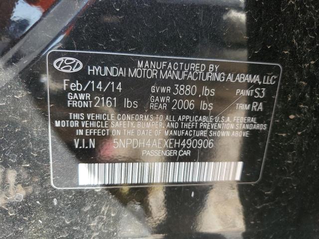 Photo 11 VIN: 5NPDH4AEXEH490906 - HYUNDAI ELANTRA SE 