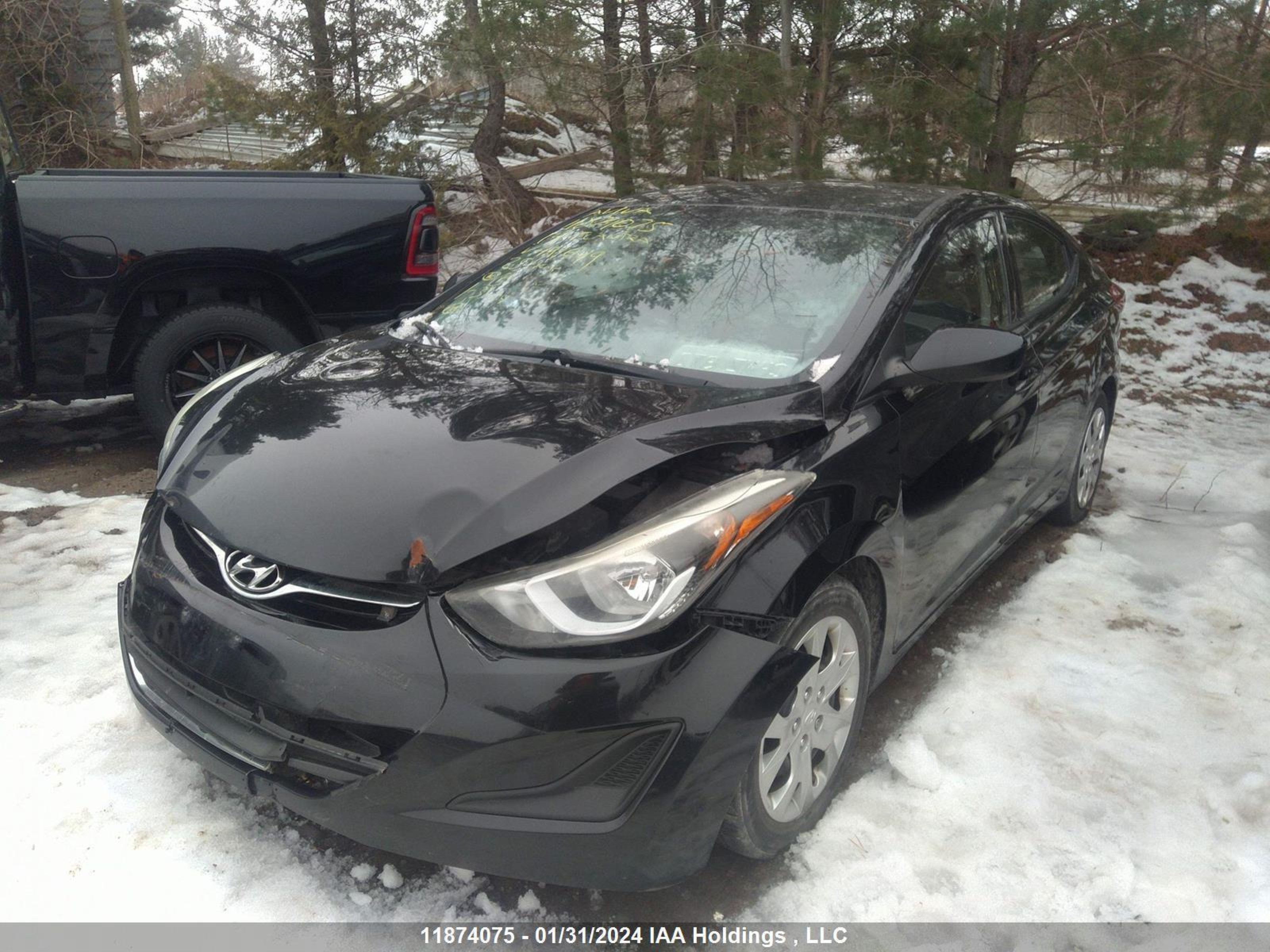 Photo 1 VIN: 5NPDH4AEXEH491649 - HYUNDAI ELANTRA 