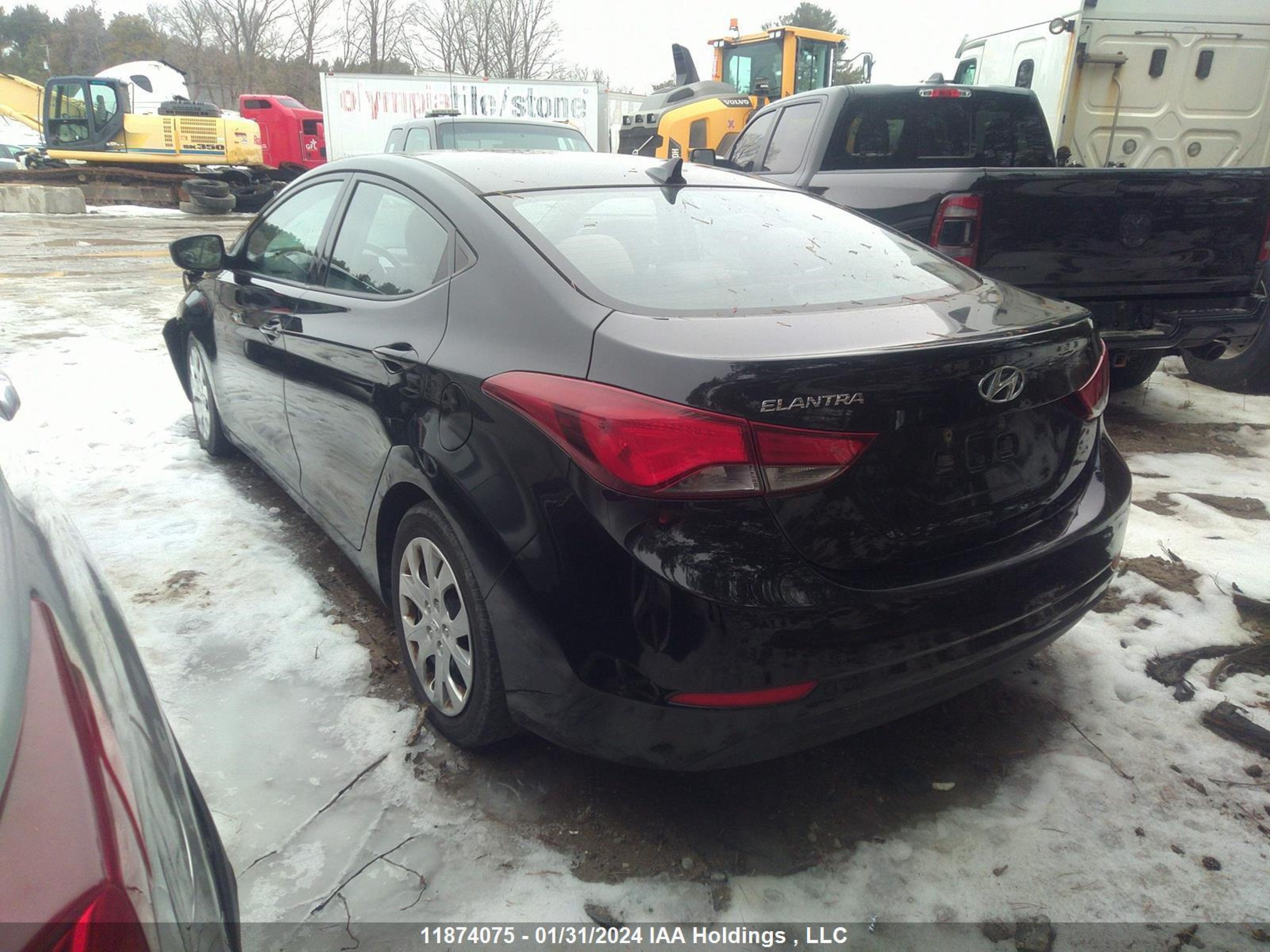 Photo 2 VIN: 5NPDH4AEXEH491649 - HYUNDAI ELANTRA 