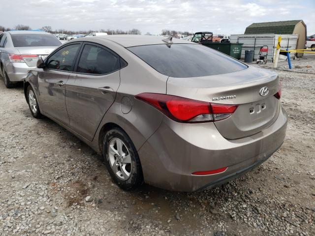 Photo 2 VIN: 5NPDH4AEXEH506621 - HYUNDAI ELANTRA SE 